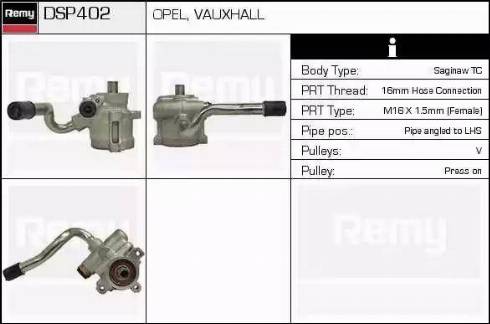 Remy DSP402 - Pompe hydraulique, direction cwaw.fr