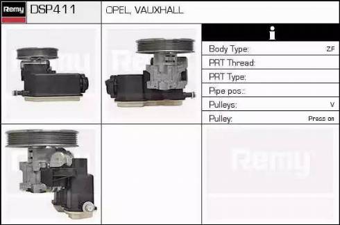 Remy DSP411 - Pompe hydraulique, direction cwaw.fr