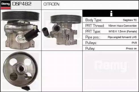 Remy DSP482 - Pompe hydraulique, direction cwaw.fr