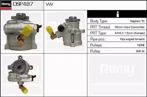 Remy DSP487 - Pompe hydraulique, direction cwaw.fr