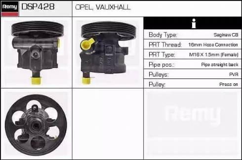 Remy DSP428 - Pompe hydraulique, direction cwaw.fr