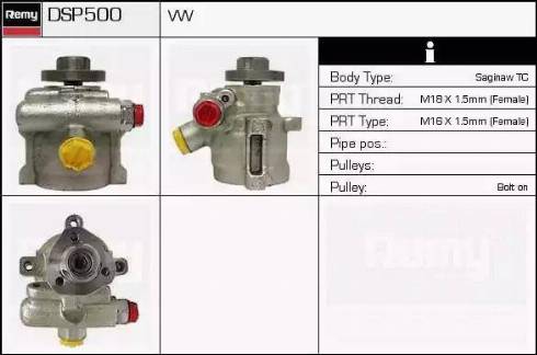 Remy DSP500 - Pompe hydraulique, direction cwaw.fr