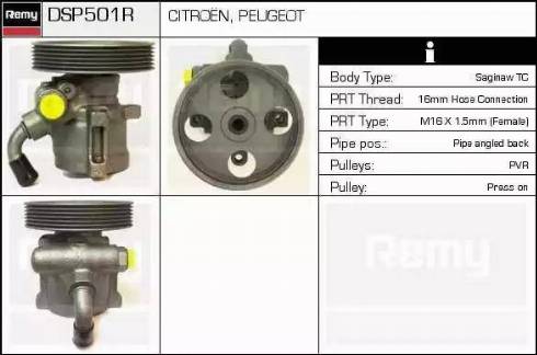 Remy DSP501R - Pompe hydraulique, direction cwaw.fr