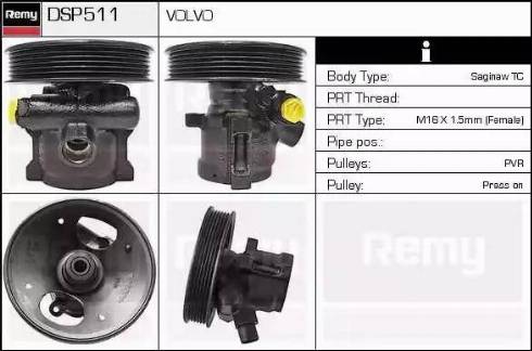 Remy DSP511 - Pompe hydraulique, direction cwaw.fr