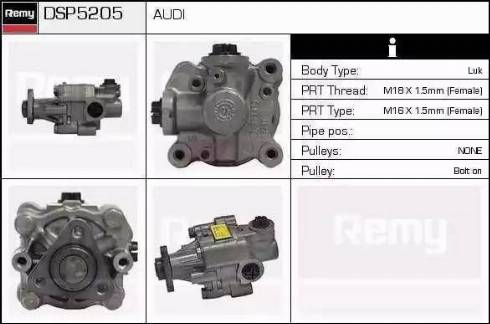 Remy DSP5205 - Pompe hydraulique, direction cwaw.fr