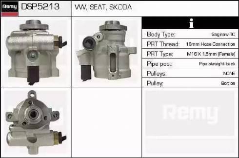 Remy DSP5213 - Pompe hydraulique, direction cwaw.fr