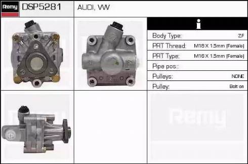 Remy DSP5281 - Pompe hydraulique, direction cwaw.fr