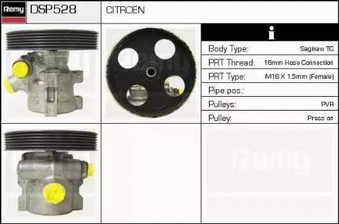 Remy DSP528 - Pompe hydraulique, direction cwaw.fr