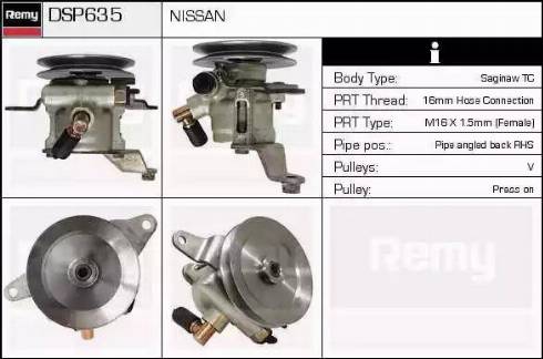 Remy DSP635 - Pompe hydraulique, direction cwaw.fr