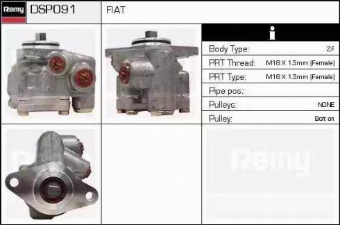 Remy DSP091 - Pompe hydraulique, direction cwaw.fr