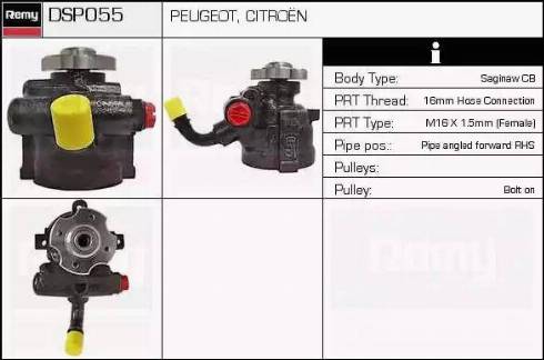 Remy DSP055 - Pompe hydraulique, direction cwaw.fr