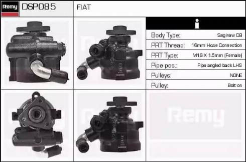 Remy DSP085 - Pompe hydraulique, direction cwaw.fr