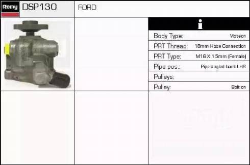 Remy DSP130 - Pompe hydraulique, direction cwaw.fr