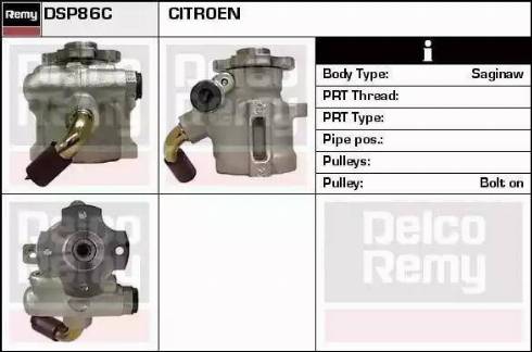 Remy DSP86C - Pompe hydraulique, direction cwaw.fr