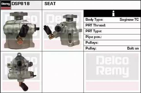 Remy DSP818 - Pompe hydraulique, direction cwaw.fr