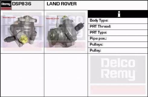 Remy DSP836 - Pompe hydraulique, direction cwaw.fr