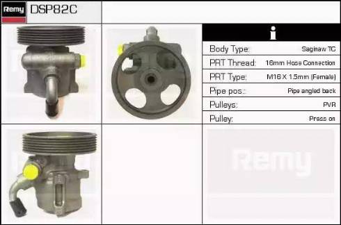 Remy DSP82C - Pompe hydraulique, direction cwaw.fr