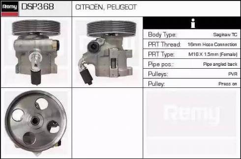 Remy DSP368 - Pompe hydraulique, direction cwaw.fr