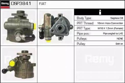 Remy DSP3841 - Pompe hydraulique, direction cwaw.fr