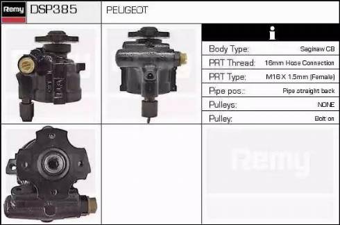 Remy DSP385 - Pompe hydraulique, direction cwaw.fr