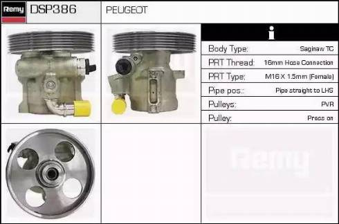 Remy DSP386 - Pompe hydraulique, direction cwaw.fr