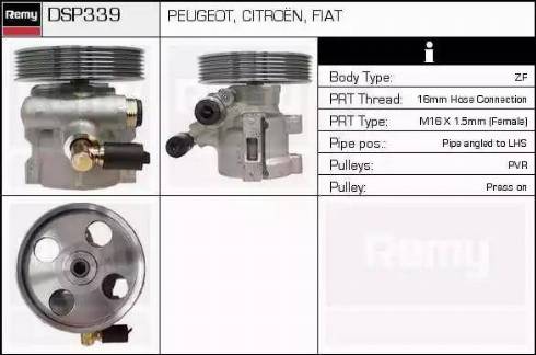 Remy DSP339 - Pompe hydraulique, direction cwaw.fr