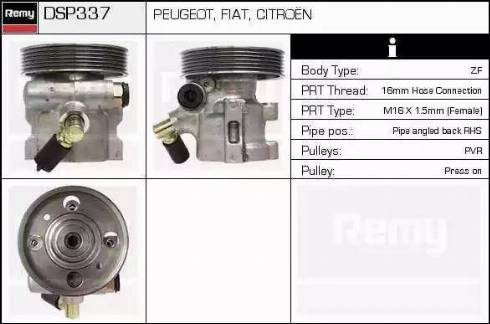 Remy DSP337 - Pompe hydraulique, direction cwaw.fr