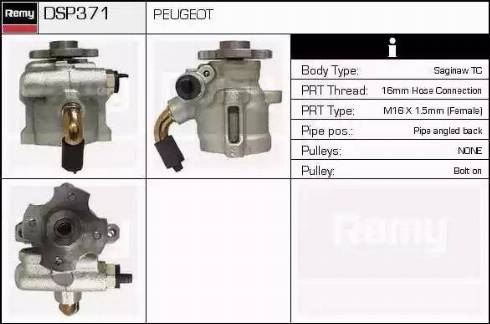 Remy DSP371 - Pompe hydraulique, direction cwaw.fr