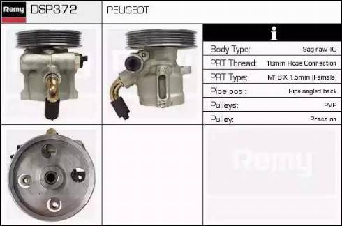 Remy DSP372 - Pompe hydraulique, direction cwaw.fr