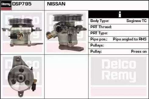 Remy DSP795 - Pompe hydraulique, direction cwaw.fr