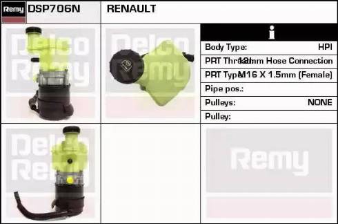 Remy DSP706N - Pompe hydraulique, direction cwaw.fr