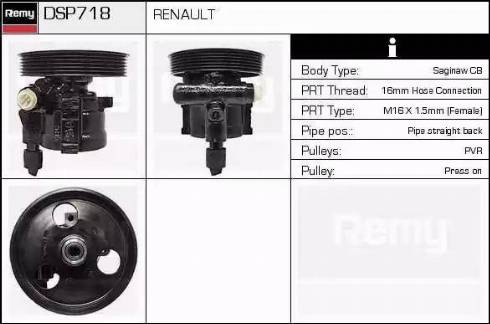 Remy DSP718 - Pompe hydraulique, direction cwaw.fr