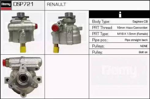 Remy DSP721 - Pompe hydraulique, direction cwaw.fr