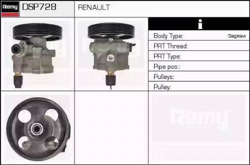 Remy DSP728 - Pompe hydraulique, direction cwaw.fr