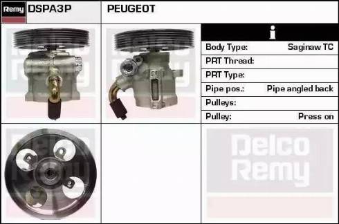 Remy DSPA3P - Pompe hydraulique, direction cwaw.fr