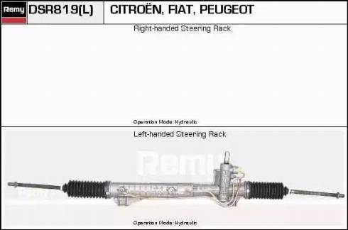 Remy DSR819L - Crémaillière de direction cwaw.fr