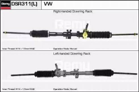 Remy DSR311L - Crémaillière de direction cwaw.fr