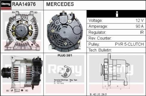 Remy RAA14976 - Alternateur cwaw.fr