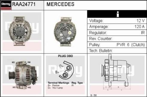 Remy RAA24771 - Alternateur cwaw.fr