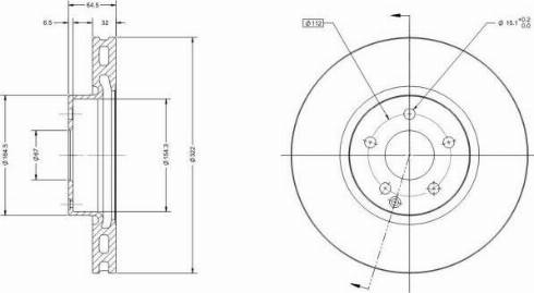 Remy RAD1456C - Disque de frein cwaw.fr