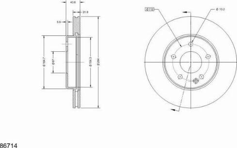 Remy RAD1483C - Disque de frein cwaw.fr