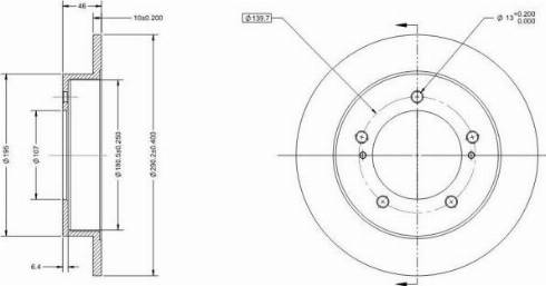 Remy RAD1433C - Disque de frein cwaw.fr