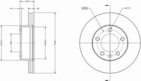 Remy RAD1421C - Disque de frein cwaw.fr