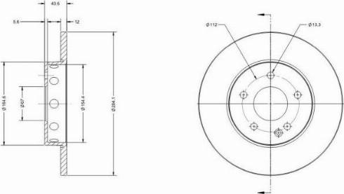 Remy RAD1423C - Disque de frein cwaw.fr