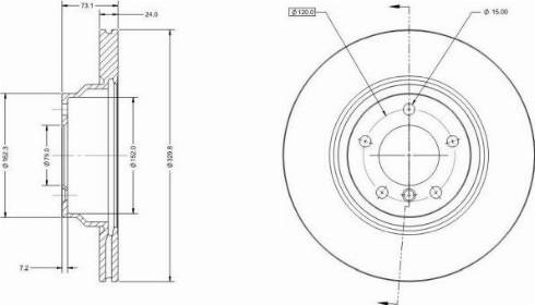 Remy RAD1427C - Disque de frein cwaw.fr