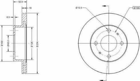 Remy RAD1550C - Disque de frein cwaw.fr