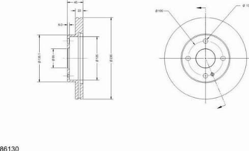 Remy RAD1551C - Disque de frein cwaw.fr