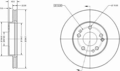 Remy RAD1569C - Disque de frein cwaw.fr