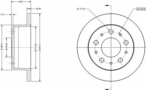 Remy RAD1500C - Disque de frein cwaw.fr