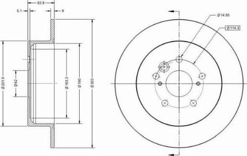 Remy RAD1501C - Disque de frein cwaw.fr